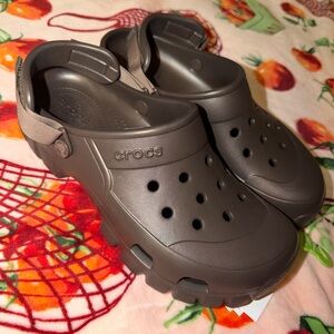 NEW Crocs Unisex Offroad Sport Clogs Mens 10 Womens 12 Espresso Walnut Brown